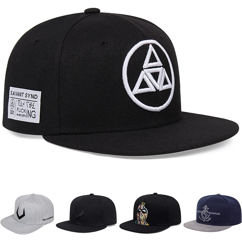 Fashion Baseball Caps Snapback Hats Men Women Adjustable Embroidery Hip Hop Hats Summer Outdoor Casual Sun Visors Caps Fashion Baseball Caps Snapback Hats Men Women Adjustable Embroidery Hip Hop Hats Summer Outdoor Casual Sun Visors Caps